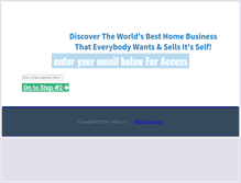 Tablet Screenshot of elitesuccessclub.com